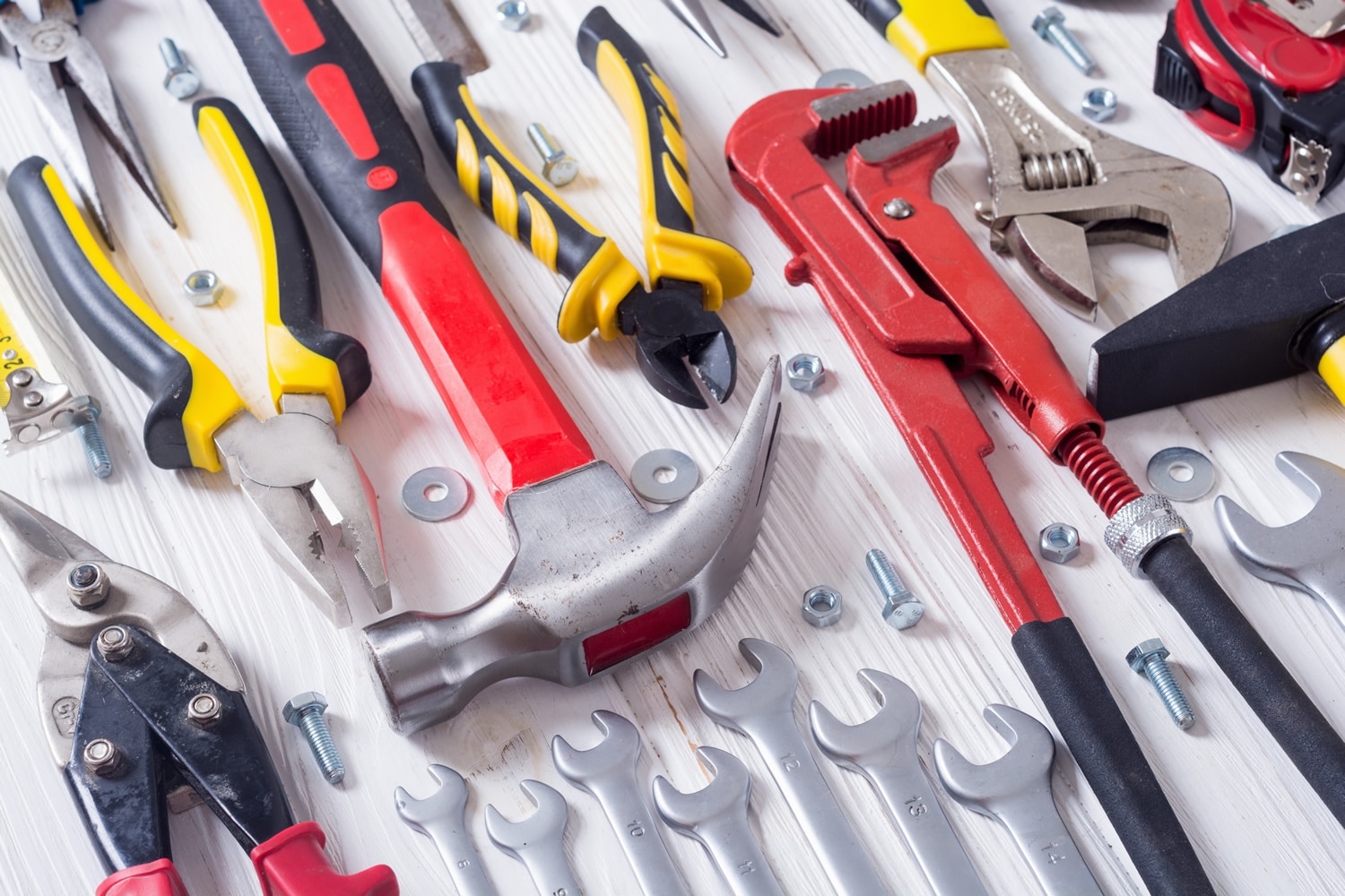 Builders hand tool supplies
