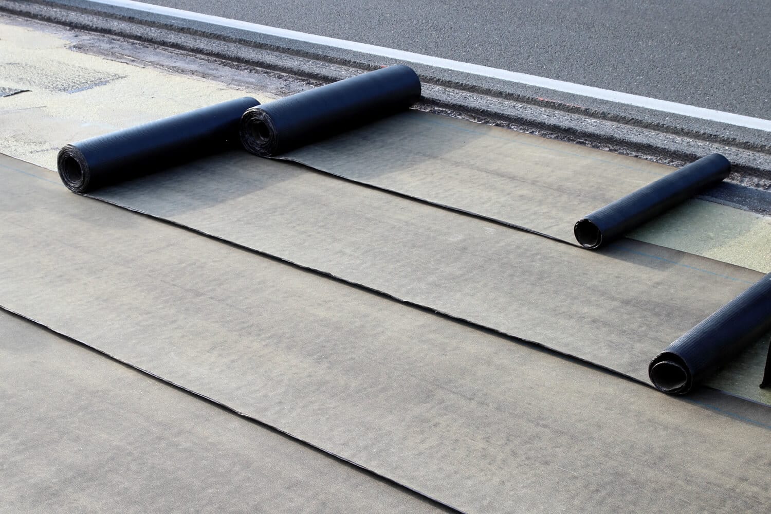 Rubber and GRP flat roofing systems and supplies