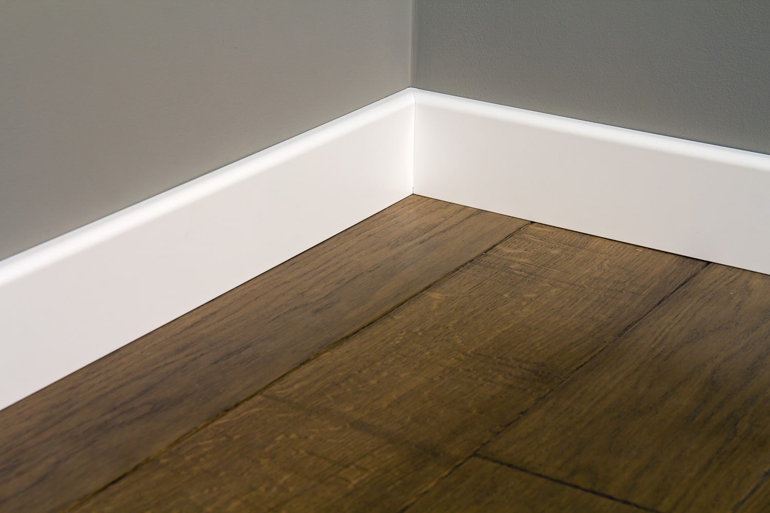 Skirting board and architrave